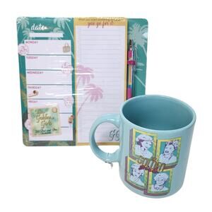 The Golden Girls Mug and Checklist Pad